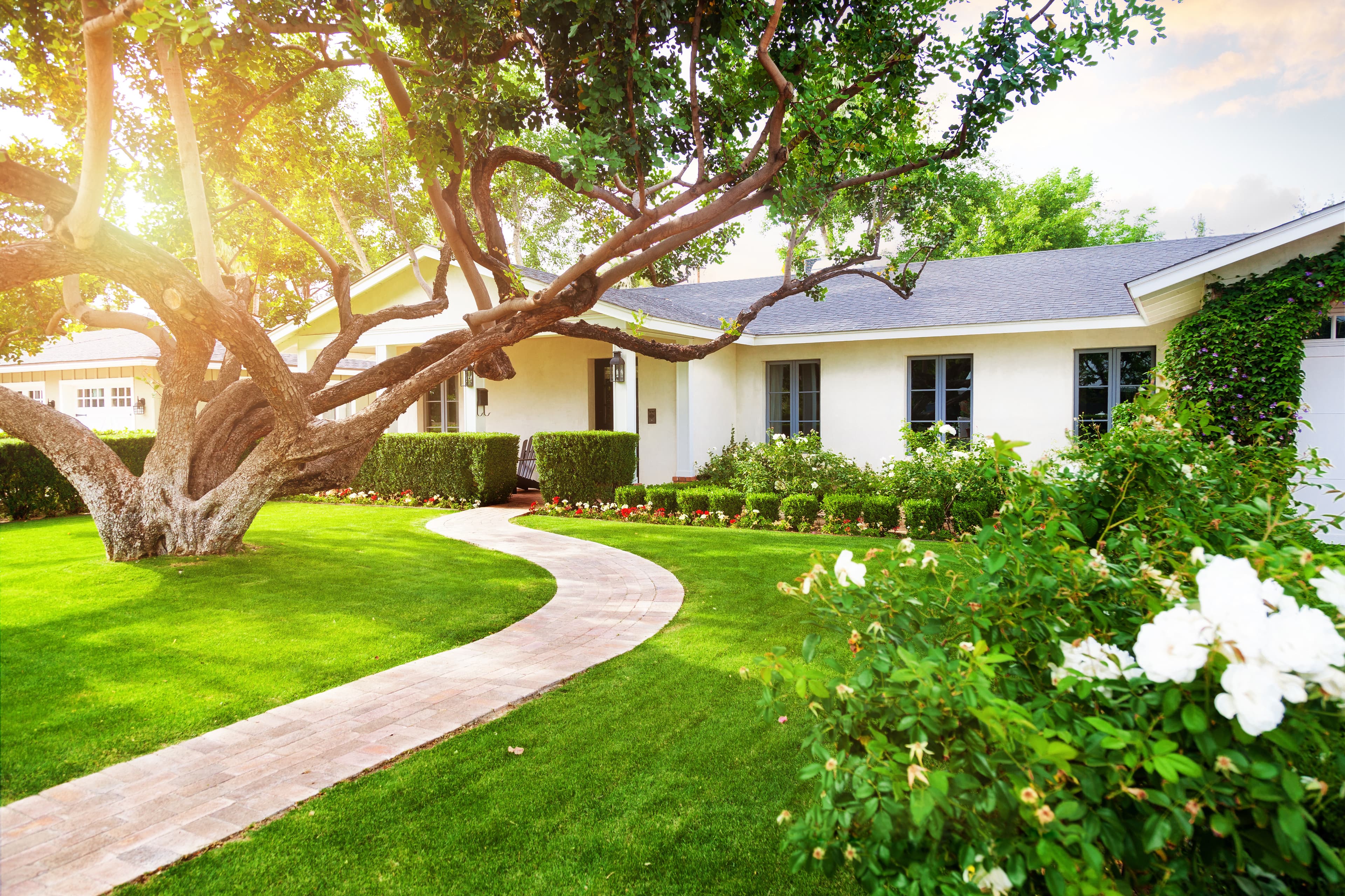 Luxury home exterior